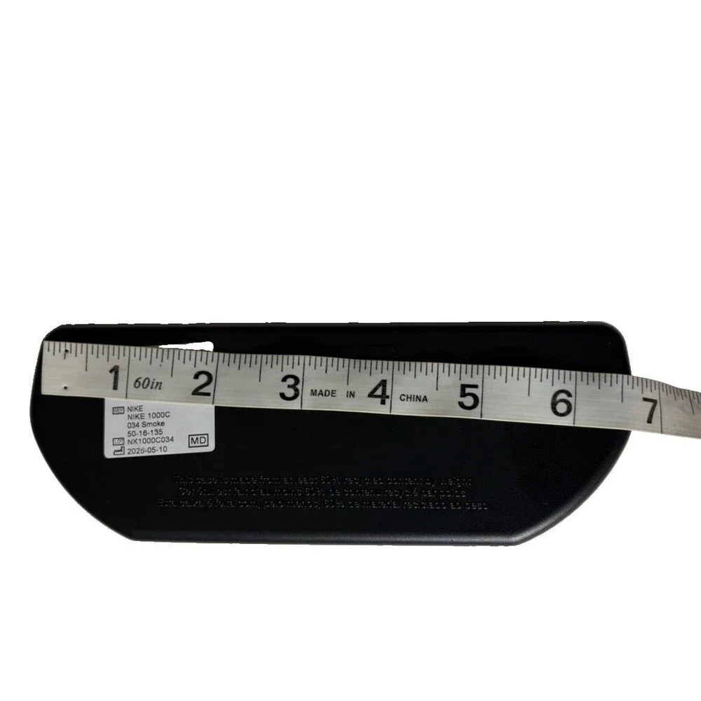 Nike Vision Black Hard Shell Eyeglasses Sunglasses Case Swoosh Logo New